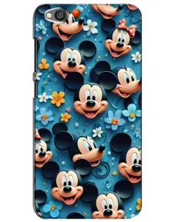 Чехол для Xiaomi Redmi Go с картинкой «Паттерн Микки и Минни»