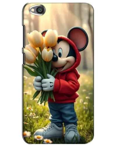 Чехол для Xiaomi Redmi Go с картинкой «Микки с тюльпанами» Чехол для Xiaomi Redmi Go с картинкой «Микки с тюльпанами»