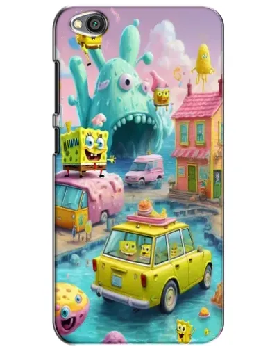 Чехол для Xiaomi Redmi Go с картинкой «Монстр-трак приключения»
