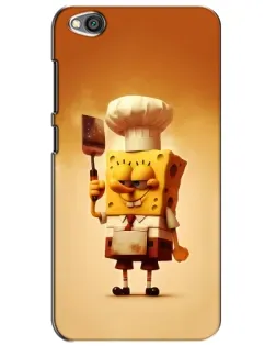 Чехол для Xiaomi Redmi Go с картинкой «Губка Боб повар»