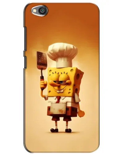 Чехол для Xiaomi Redmi Go с картинкой «Губка Боб повар»