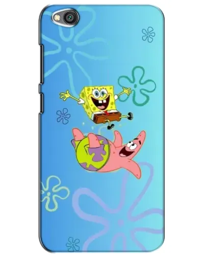 Чехол для Xiaomi Redmi Go с картинкой «Спанч Боб и Патрик»