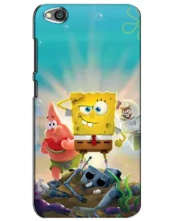 Чехол для Xiaomi Redmi Go с картинкой «Спанч Боб победитель»