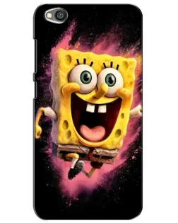Чехол для Xiaomi Redmi Go с картинкой «Взрывной Спанч Боб»
