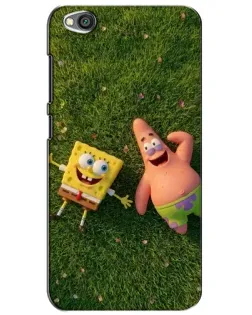 Чехол для Xiaomi Redmi Go с картинкой «Друзья на лужайке»