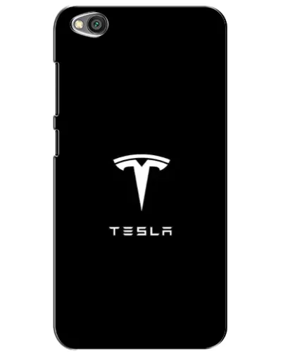 Чехол для Xiaomi Redmi Go с картинкой «Tesla White Logo»