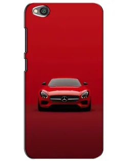 Чехол для Xiaomi Redmi Go с картинкой «Красный Mercedes AMG»