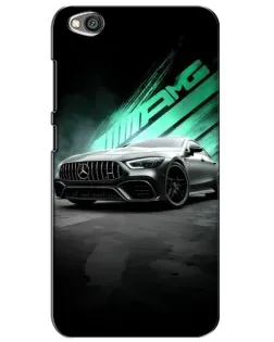 Чехол для Xiaomi Redmi Go с картинкой «Темный Mercedes AMG»