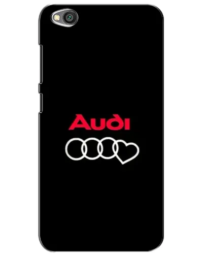 Чехол для Xiaomi Redmi Go с картинкой «Логотип Audi Heart»