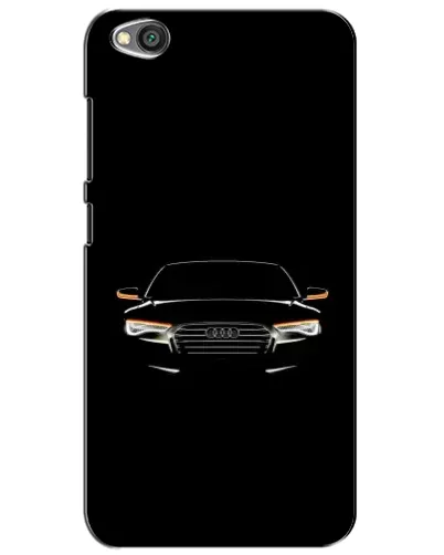 Чехол для Xiaomi Redmi Go с картинкой «Audi — ночной контур»