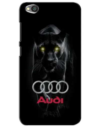 Чехол для Xiaomi Redmi Go с картинкой «Пантера и Audi»