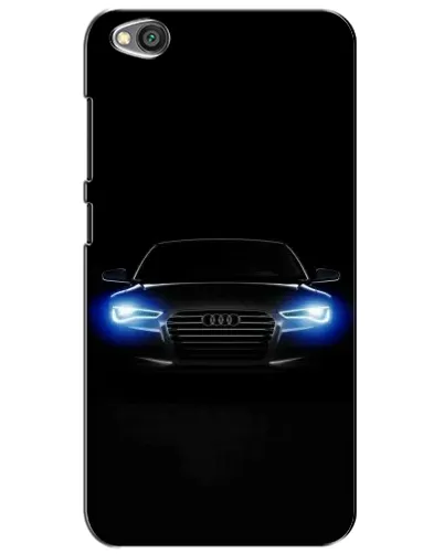 Чехол для Xiaomi Redmi Go с картинкой «Audi в неоне»