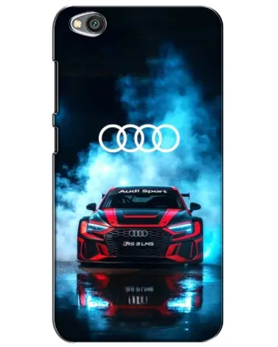 Чехол для Xiaomi Redmi Go с картинкой «Audi Sport — неон»