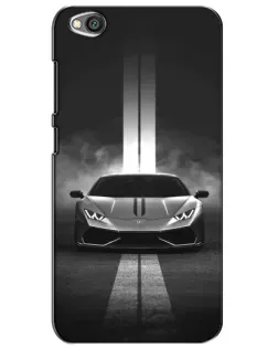 Чехол для Xiaomi Redmi Go с картинкой «Lamborghini симметрия дорог»