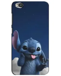 Чехол для Xiaomi Redmi Go с картинкой «Стич в облаках»