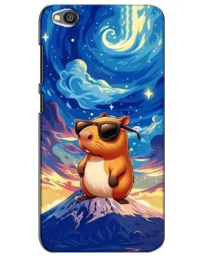 Чехол для Xiaomi Redmi Go с картинкой «Капибара Ван Гога»
