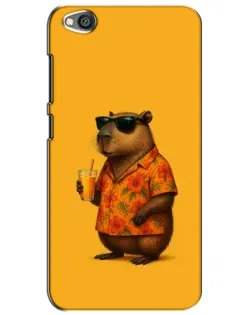 Чехол для Xiaomi Redmi Go с картинкой «Капибара на отдыхе»