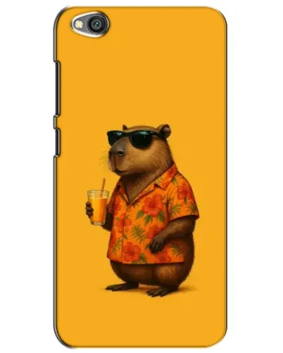 Чехол для Xiaomi Redmi Go с картинкой «Капибара на отдыхе»