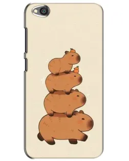 Чехол для Xiaomi Redmi Go с картинкой «Башня из капибар»