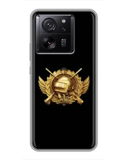Чехол для Xiaomi Redmi K100 Pro Max с картинкой «PUBG — оранжевый градиент»