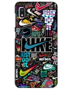 Чехол для Xiaomi Redmi K20 Pro с картинкой «Яркий коллаж Nike»
