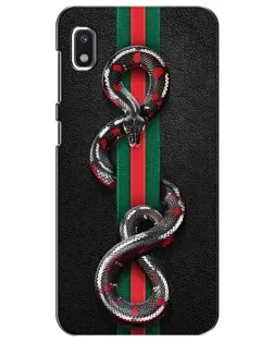 Чехол для Xiaomi Redmi K20 Pro с картинкой «Gucci — змея на полосе» Чехол для Xiaomi Redmi K20 Pro с картинкой «Gucci — змея на полосе»