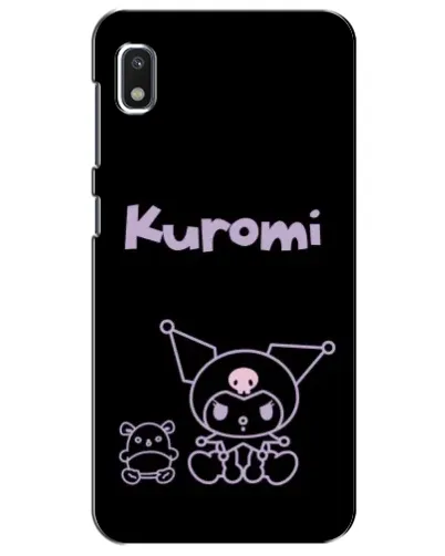 Чехол для Xiaomi Redmi K20 Pro с картинкой «Kuromi — черный минимализм»