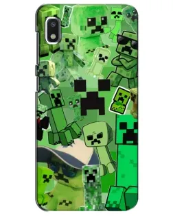 Чехол для Xiaomi Redmi K20 Pro с картинкой «Криперы Minecraft»