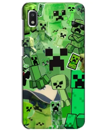 Чехол для Xiaomi Redmi K20 Pro с картинкой «Криперы Minecraft»