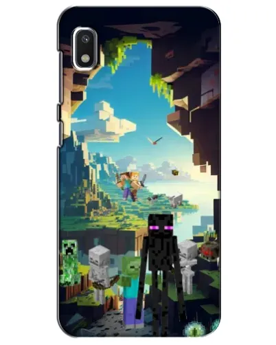 Чехол для Xiaomi Redmi K20 Pro с картинкой «Эндермен в лесу»