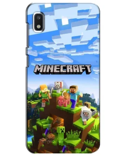 Чехол для Xiaomi Redmi K20 Pro с картинкой «Minecraft классический мир»