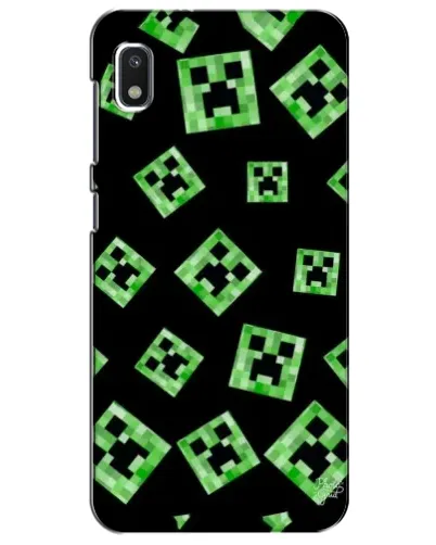 Чехол для Xiaomi Redmi K20 Pro с картинкой «Паттерн с криперами»