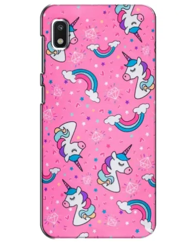 Чехол для Xiaomi Redmi K20 Pro с картинкой «Unicorn паттерн розовый»