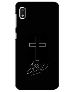 Чехол для Xiaomi Redmi K20 Pro с картинкой «Графический крест Jesus» Чехол для Xiaomi Redmi K20 Pro с картинкой «Графический крест Jesus»