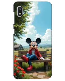 Чехол для Xiaomi Redmi K20 Pro с картинкой «Микки на скамейке»