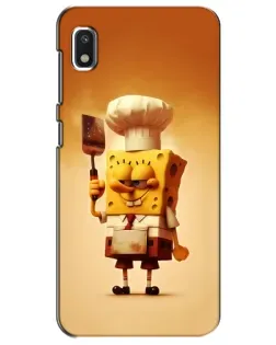 Чехол для Xiaomi Redmi K20 Pro с картинкой «Губка Боб повар»