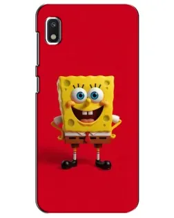 Чехол для Xiaomi Redmi K20 Pro с картинкой «Спанч Боб на красном»
