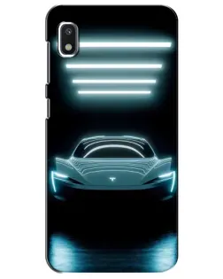 Чохол для Xiaomi Redmi K20 Pro з картинкою «Tesla в неоні»