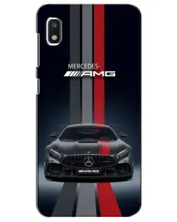 Чехол для Xiaomi Redmi K20 Pro с картинкой «Mercedes — белый карбон»