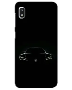 Чехол для Xiaomi Redmi K20 Pro с картинкой «Mercedes — силуэт авто» Чехол для Xiaomi Redmi K20 Pro с картинкой «Mercedes — силуэт авто»