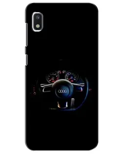 Чехол для Xiaomi Redmi K20 Pro с картинкой «Салон Audi — руль»
