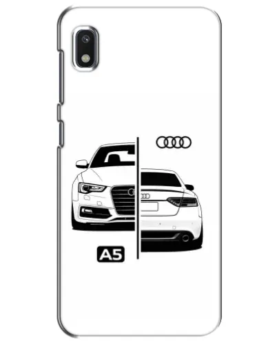 Чехол для Xiaomi Redmi K20 Pro с картинкой «Audi — контрастный дизайн»