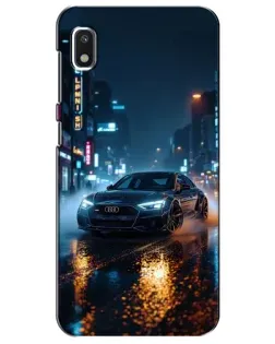Чехол для Xiaomi Redmi K20 Pro с картинкой «Ночной город и Audi»