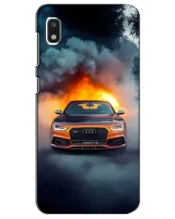 Чехол для Xiaomi Redmi K20 Pro с картинкой «Audi в огненном дыму»