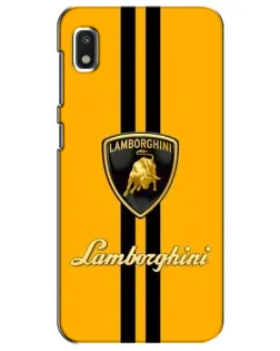 Чехол для Xiaomi Redmi K20 Pro с картинкой «Lamborghini Stripe желтый»