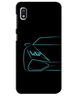 Чехол для Xiaomi Redmi K20 Pro с картинкой «Голубой силуэт Lamborghini» Чехол для Xiaomi Redmi K20 Pro с картинкой «Голубой силуэт Lamborghini»