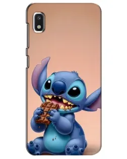 Чехол для Xiaomi Redmi K20 Pro с картинкой «Стич ест шоколад»