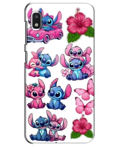 Чехол для Xiaomi Redmi K20 Pro с картинкой «Стикеры Stitch и Angel»