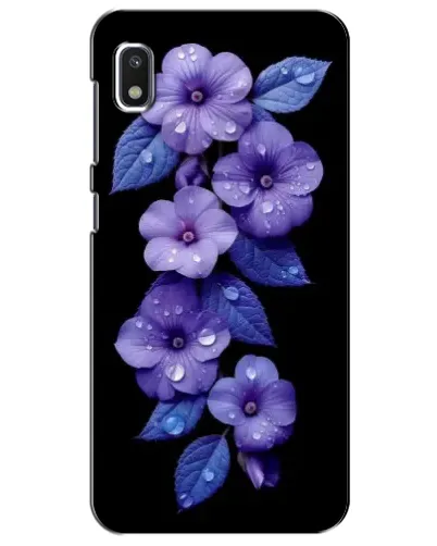 Чехол для Xiaomi Redmi K20 Pro с картинкой «Фиолетовые цветы с росою»