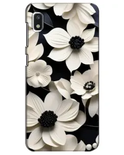 Чехол для Xiaomi Redmi K20 Pro с картинкой «Объемные белые цветы»
